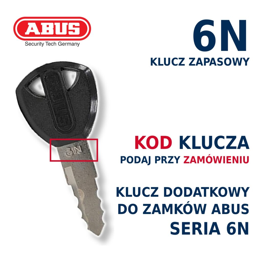 Abus 6N dorabianie kluczy