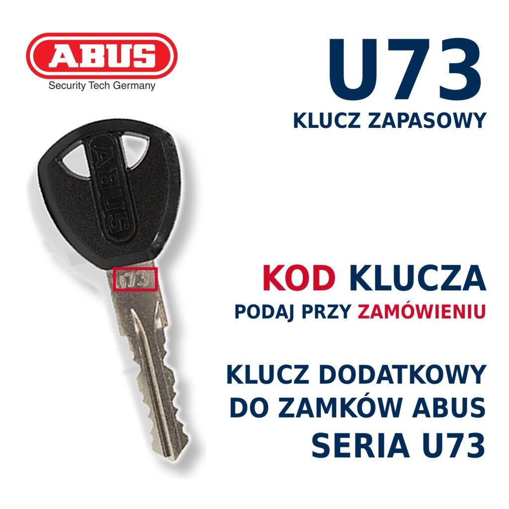 Klucz zapasowy u73