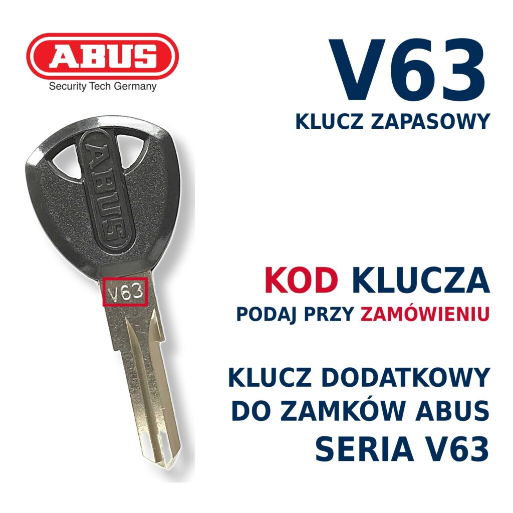 V63 Klucz zapasowy